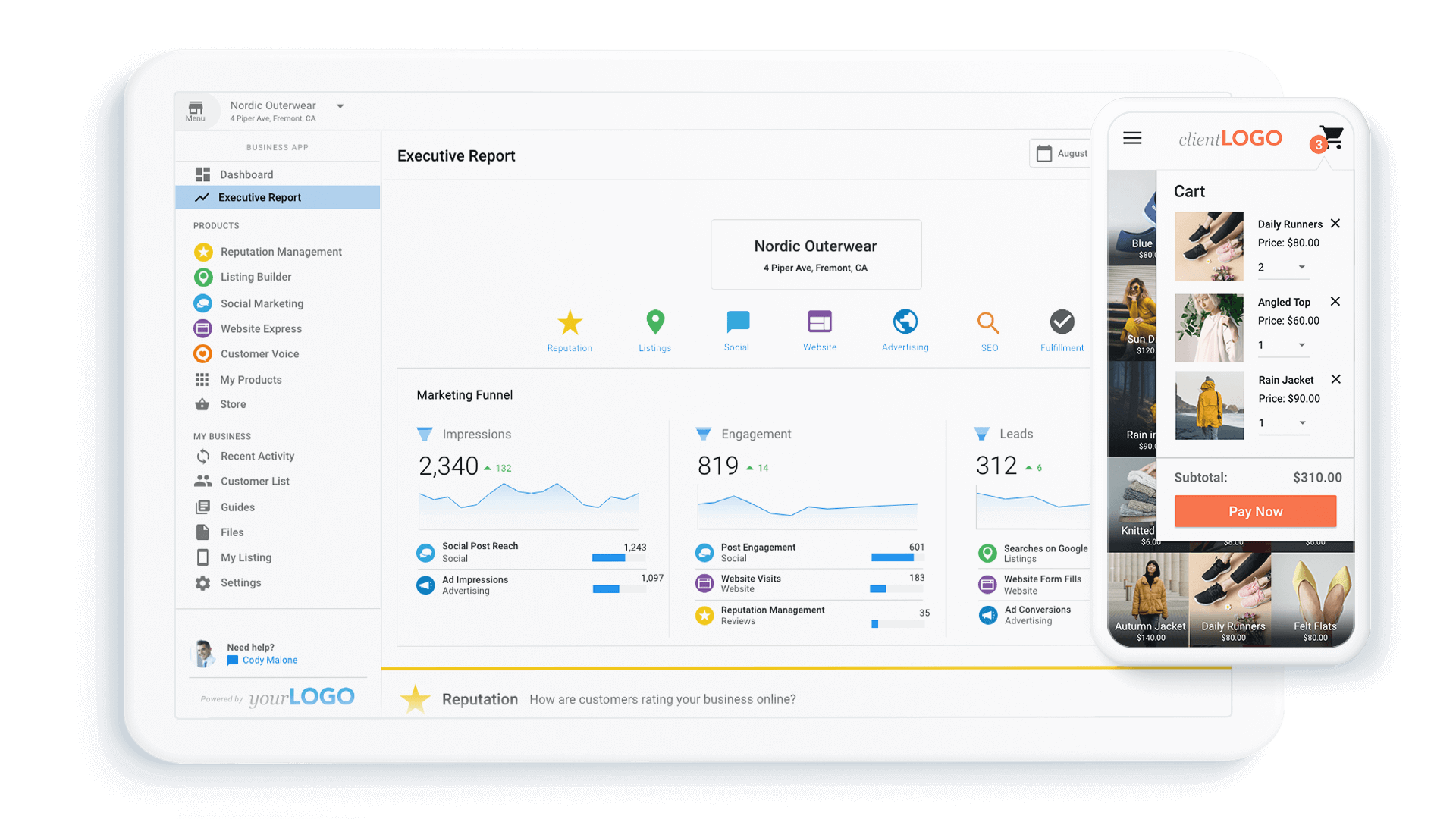 My Effortless Marketing Digital Dashboard